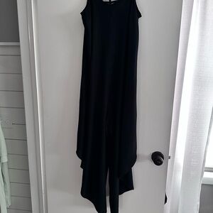 Roz & Ali Black High Low Dress